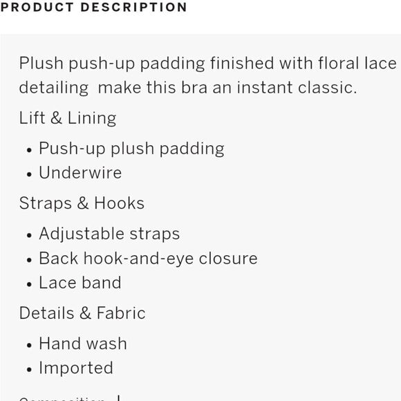 Victoria's Secret Dream Angels perfect Plunge black padded push-up bra 32 D D - Picture 5 of 13